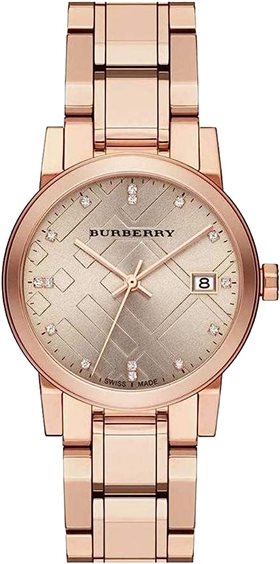 Burberry watch store water resistant